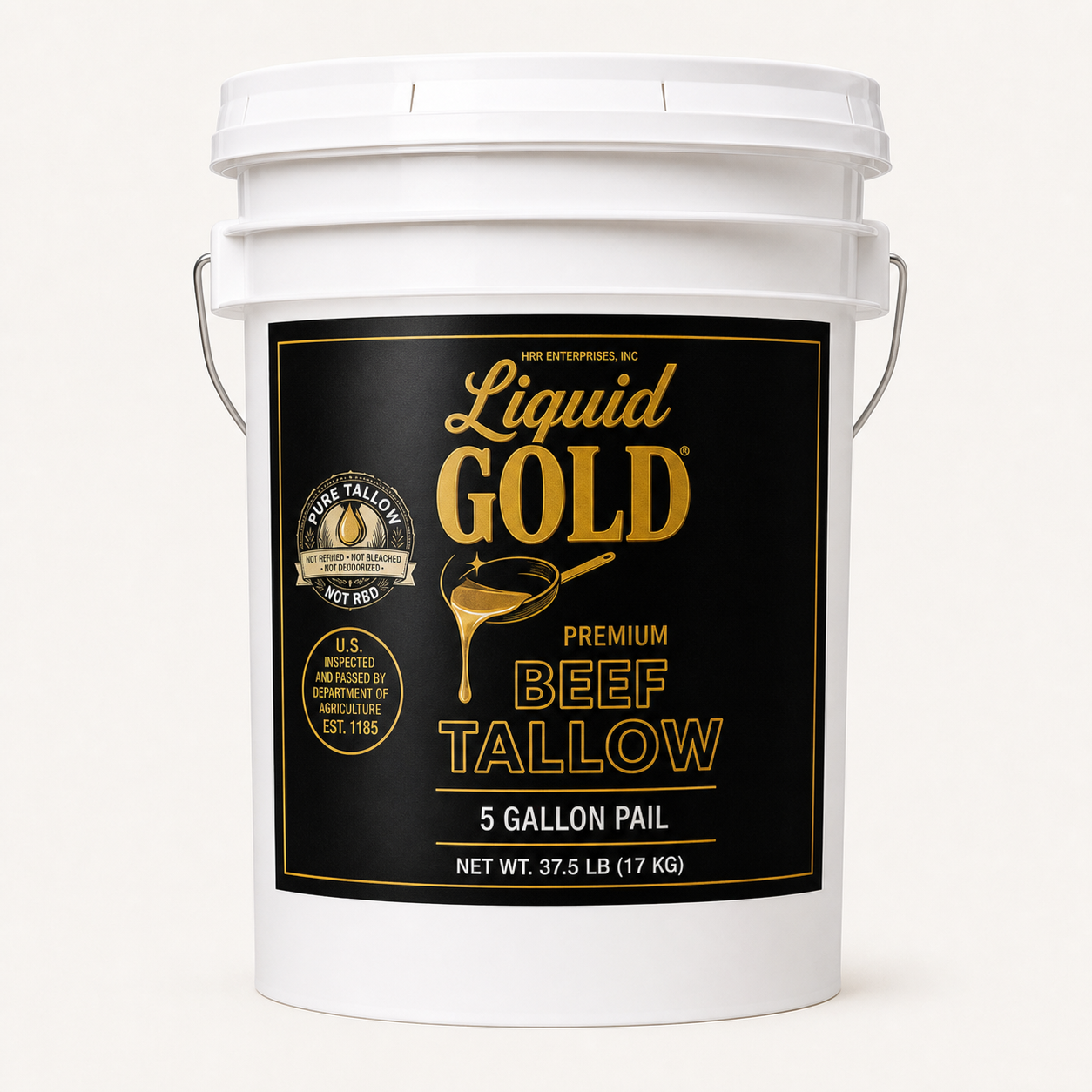 Premium Beef Tallow – 5 Gal